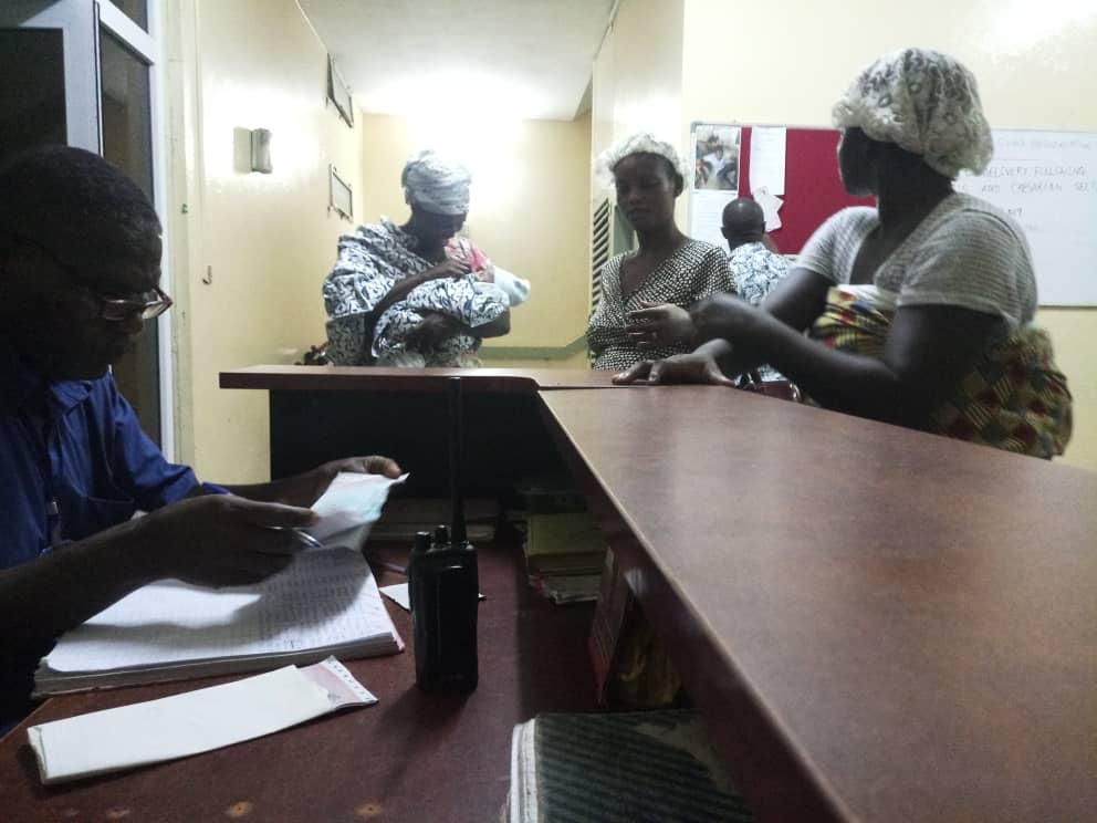 Gifty Hammond pays medical bills