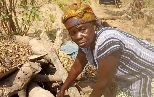 V/R: Poor widow hides her life savings under firewood, loses it to termites