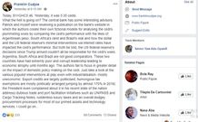 Franklin Cudjoe post