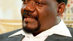 Savimbi, pictured in 1996