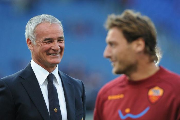Claudio Ranieri helped lift Totti and Roma in 2010. Now the coach is back