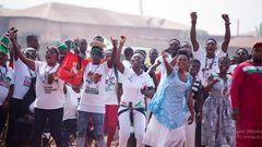 Former President John Mahama thanks NDC supporters