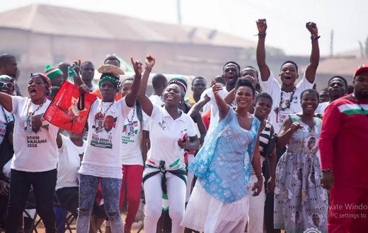 Former President John Mahama thanks NDC supporters