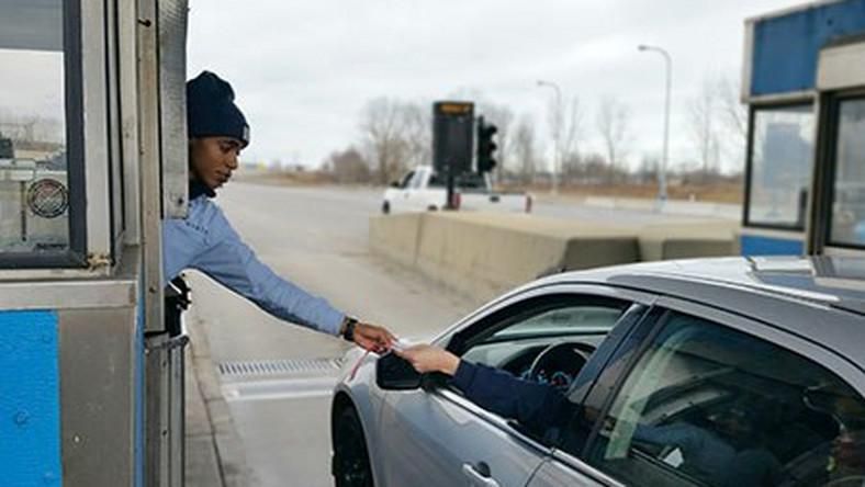 Toll booth