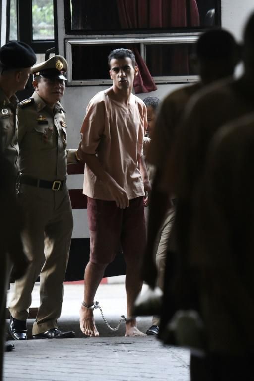 Hakeem al-Araibi arrived at the Thai court in chains, and pleaded with reporters and football officials to help secure his freedom