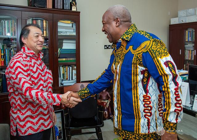 Japanese envoy calls on Mahama