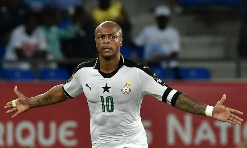 Ghana's new captain Andre Ayew, plays for Fenerbahce on loan from SWansea City
