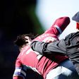 Aston Villa player attacked by fan in Birmingham-Villa clash