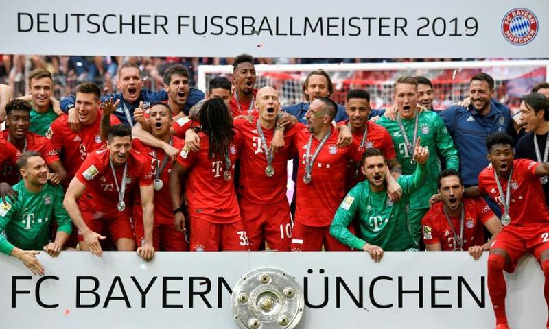 Bayern Munich secured a seventh successive Bundesliga title on Saturday
