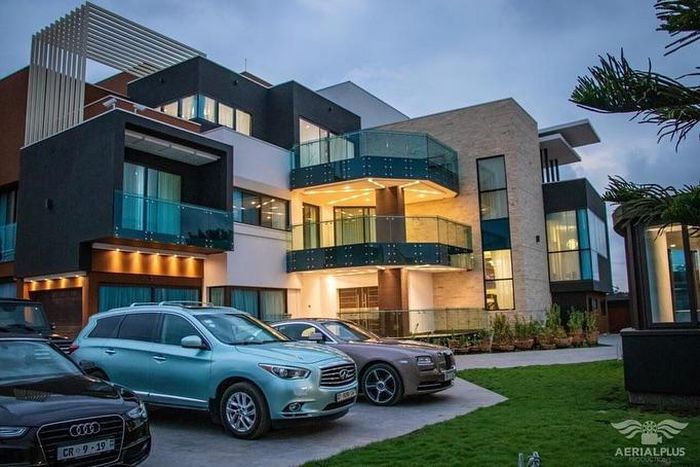 Dr. Ose Kwame Despite's plush apartment