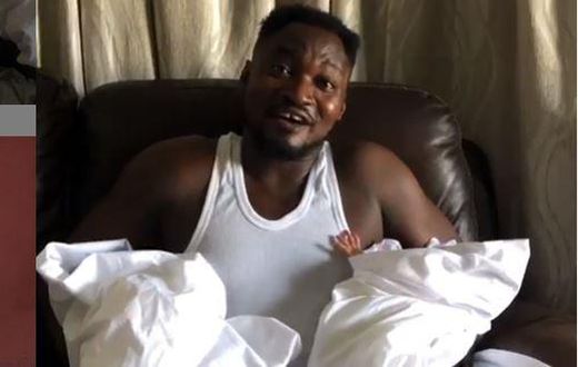 Funny Face and his twin babies