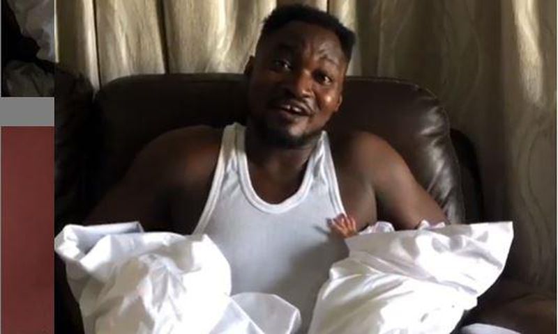 Funny Face and his twin babies