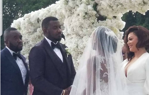 Joh Dumelo white wedding