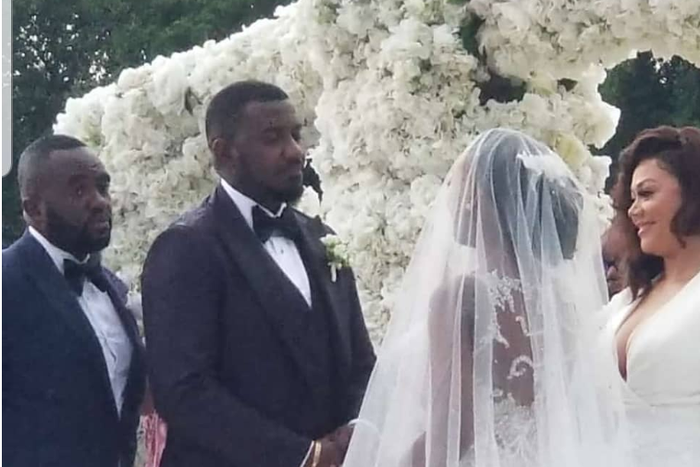 Joh Dumelo white wedding