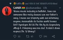 Cabum's tweet