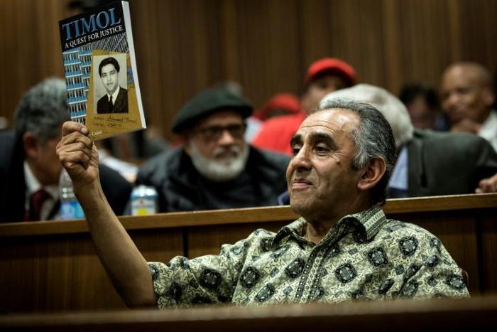 The family of Ahmed Timol, including his brother Mohamed, have fought to bring the anti-apartheid activist's alleged killers to justice