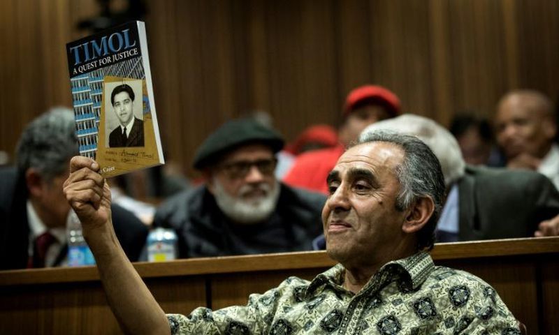 The family of Ahmed Timol, including his brother Mohamed, have fought to bring the anti-apartheid activist's alleged killers to justice