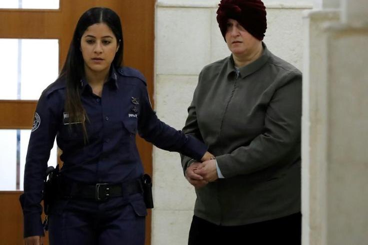 After allegations surfaced against her in 2008, Malka Leifer (R) and her family left Australia for Israel