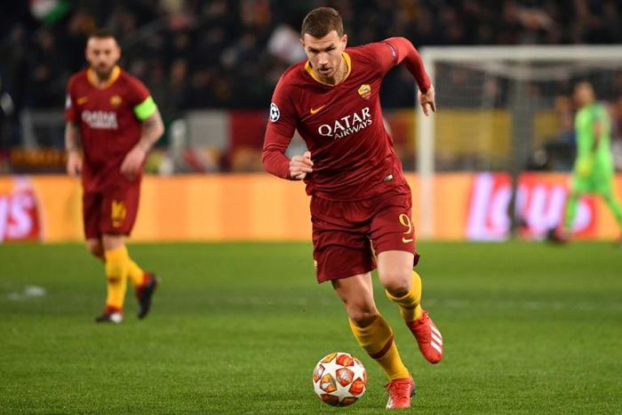 Bosnian forward Edin Dzeko has scored seven league goals this season.