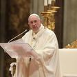 Pope Francis celebrates a holy mass as part of the 23rd World Day for Consecrated Life at St. Peter's basilica in the Vatican on February 2, 2019