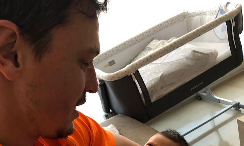 Daniella with her dad