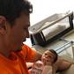 Daniella with her dad