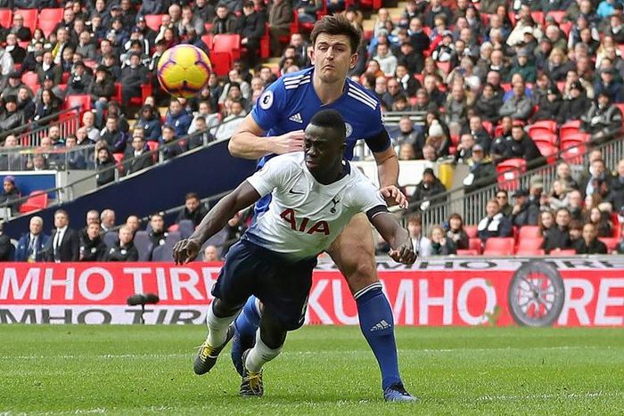 Davinson Sanchez put Tottenham on course for victory over Leicester