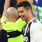 "Cristinao Ronaldo (R) is the future of Juventus," said coach Massimiliano Allegri (L).