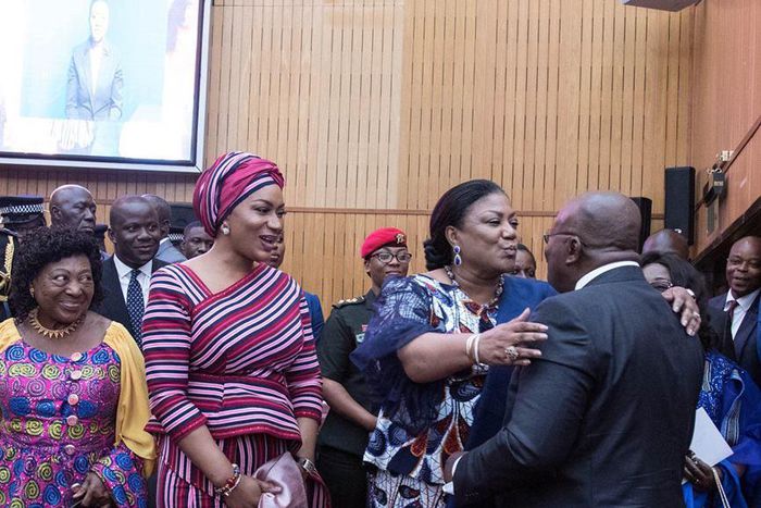 Nana Addo Rebecca kiss