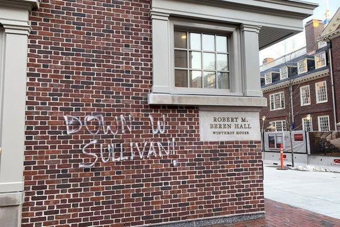 Black Harvard professor representing Weinstein hit with graffiti, campus criticism