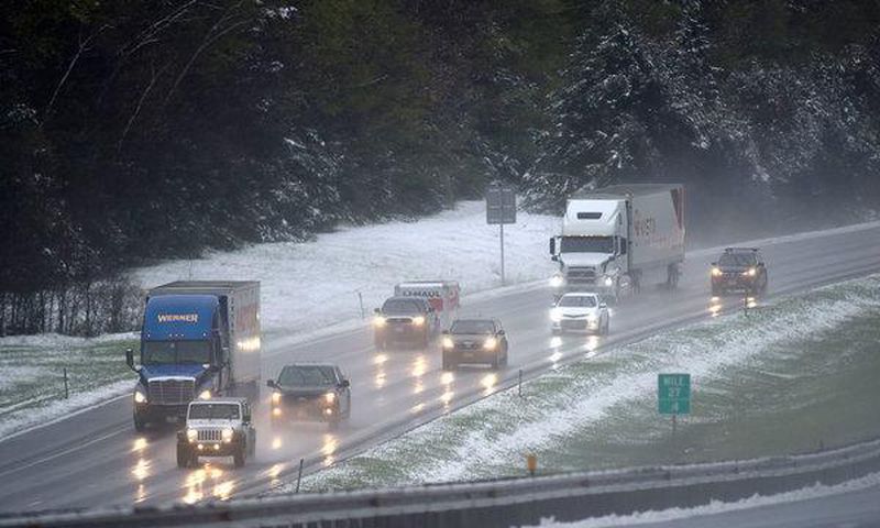 Snowing in New England, soaking in the South -- you call this spring?