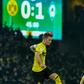 Reus celebrates after scoring his 17th goal of the season on Tuesday