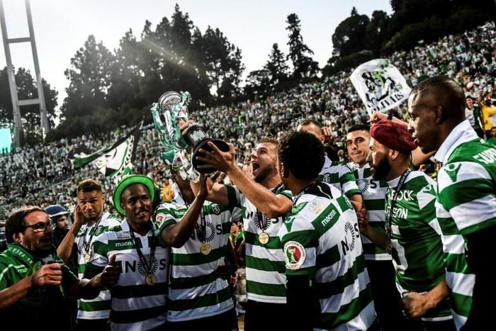 Sporting completed a cup double after beating Porto on penalties for the second final this season