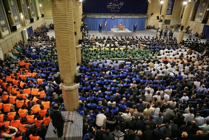 Khamenei addresses workers in Tehran on Wednesday