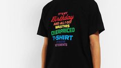 Here's a Ridiculous Fashion T-Shirt for $570