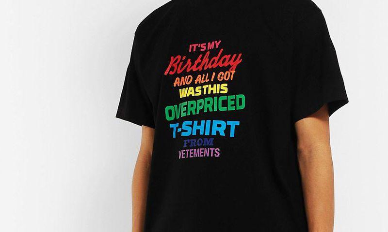 Here's a Ridiculous Fashion T-Shirt for $570
