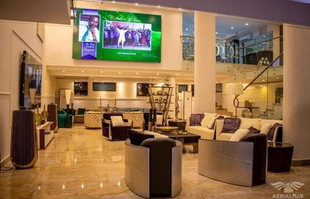 Dr. Ose Kwame Despite's plush apartment