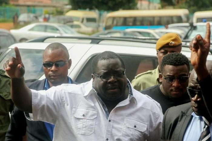 Former minister Chishimba Kambwili is a leading critic of President Edgar Lungu (file picture)