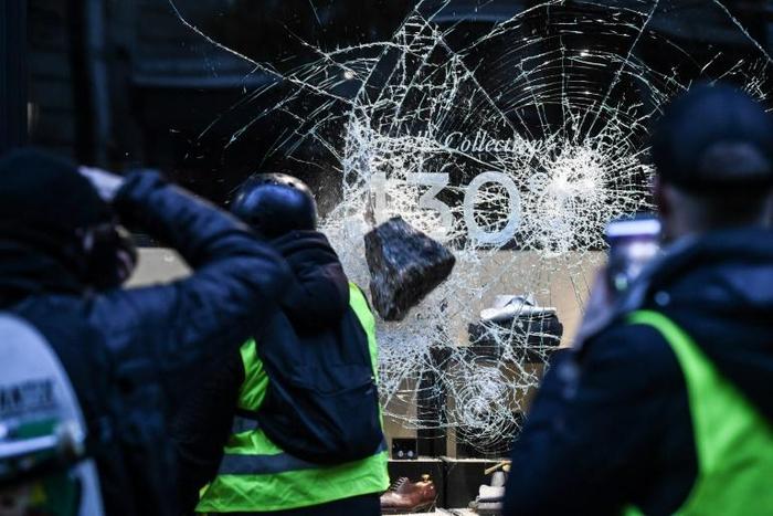 Many of the "yellow vest" protests in Paris and other French cities since November have degenerated into vandalism and clashes with police