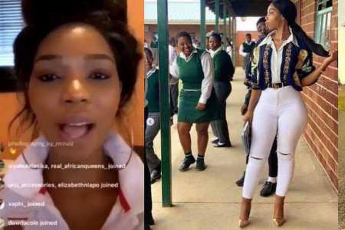 Beware: Secondary school teacher with heavy backside issues serious warning (Video)