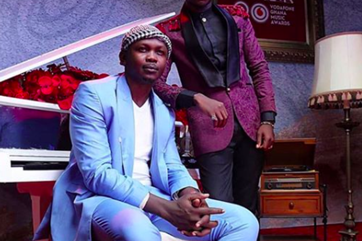 Stonebwoy and manager, Blakk Cedi