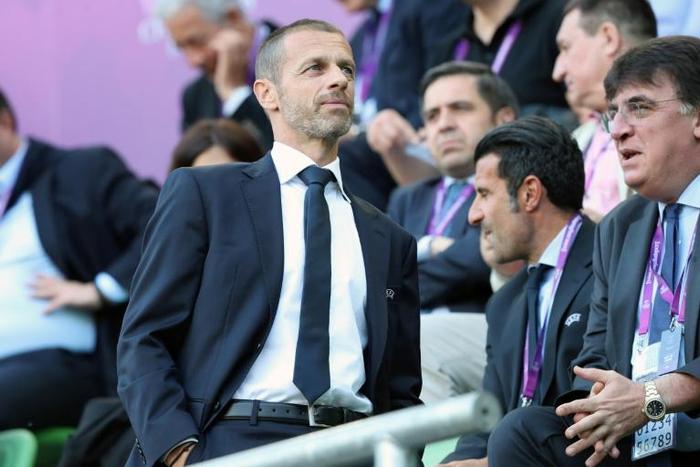 UEFA president Aleksander Ceferin has defended the decision to host the Europa League final in Baku