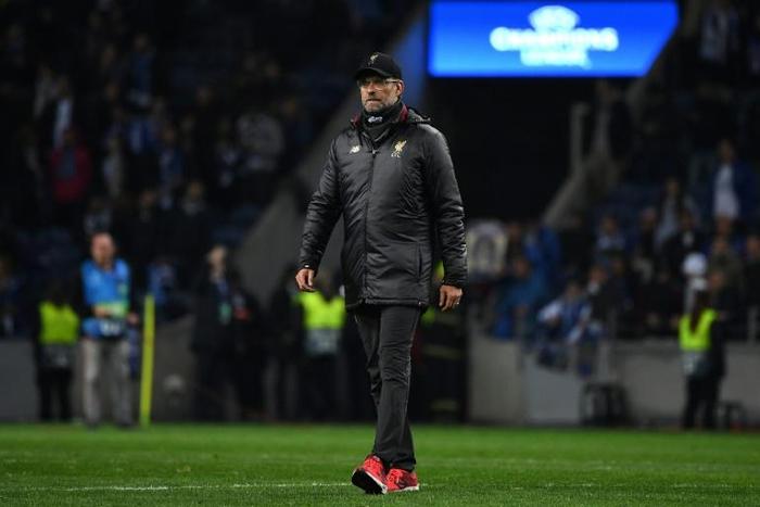 Walking on: Liverpool manager Jurgen Klopp