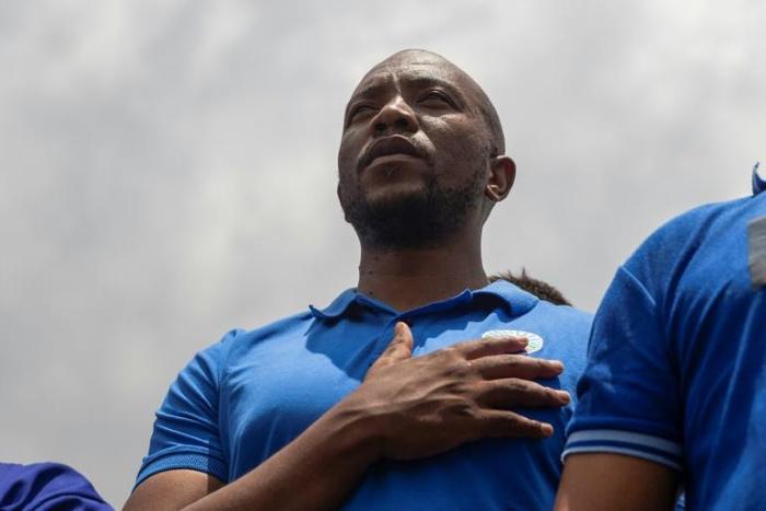 Mmusi Maimane, leader of the Democratic Alliance, the main political opposition party in South Africa, warned of a crackdown on corruption at the launch of the DA manifesto ahead of May polls