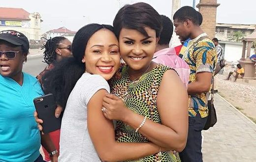 Rosemond Brown and Nana Ama McBrown