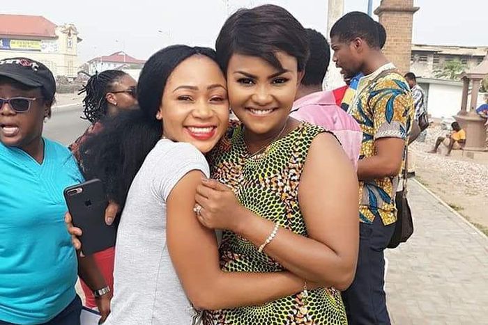 Rosemond Brown and Nana Ama McBrown