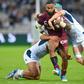 Power-packed: Bordeaux-Begles' Fijian centre Semi Radradra