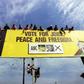 African National Congress (ANC) supporters seen waiting for Nelson Mandela when he campaigned in 1994 on the promise of a new start for South Africa after decades of apartheid rule