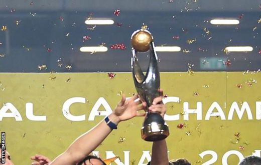 The African Champions League trophy