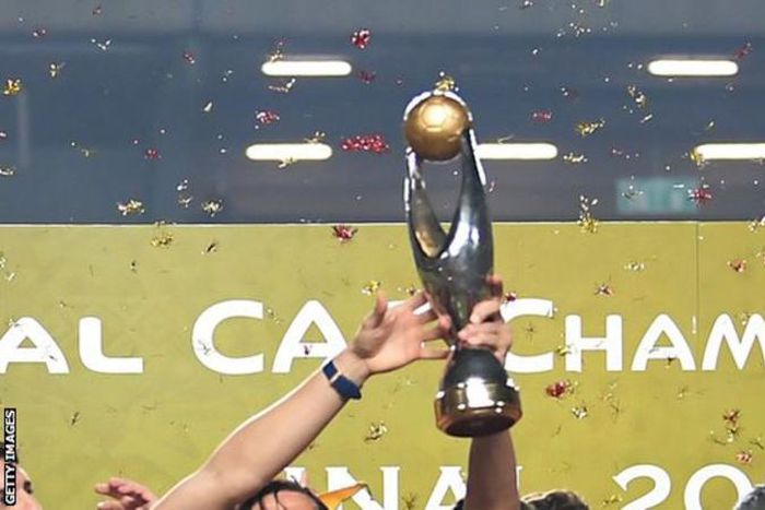 The African Champions League trophy